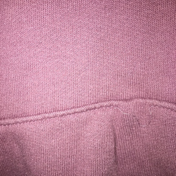 Pink Victoria Secret Purple Half Zip Sweater - Picture 4 of 4